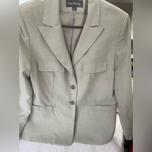Evan Picone  blazer/ Jacket women’s. New no tag . Light light green.